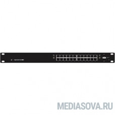 UBIQUITI ES-24-250W 24 портовый коммутатор с раздачей 24 В или 48 В на всех портах, 250Вт