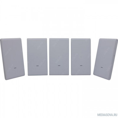  UBIQUITI UAP-AC-M-PRO-5 5 Mesh-точек доступа, 2.4+5 ГГц, 802.11ac/n/a/g/b, 2х 1G Ethernet, 802.3af