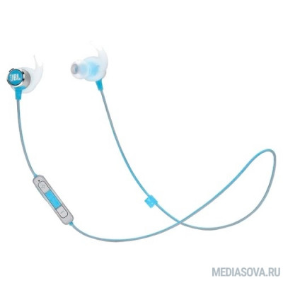 JBL Reflect Mini 2 0.2м голубой беспроводные bluetooth (нашейный держатель) [JBLREFMINI2TEL]