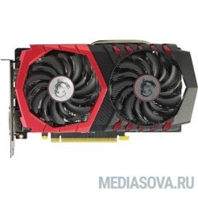 Видеокарта MSI GTX 1050 Ti GAMING X 4G nVidia GTX1050TI 4096Mb 128bit GDDR5 1354/7008 DVIx1/HDMIx1/DP  RTL 