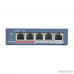  Коммутатор Hikvision DS-3E0105P-E(B) 4x100Mb 4PoE 58W неуправляемый