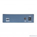  Коммутатор Hikvision DS-3E0105P-E(B) 4x100Mb 4PoE 58W неуправляемый