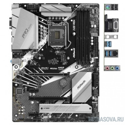 Материнская плата Плата материнская Asrock Asrock Z490 PRO4, LGA1200, Intel Z490, ATX, BOX