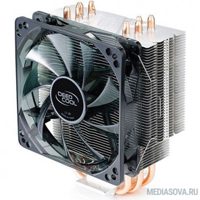   Deepcool GAMMAXX 400 BLUE BASIC Soc-FM2+/AM2+/AM3+/AM4/1150/1151/1155/ 4-pin 18-30dB Al+Cu 130W 640gr LED Ret