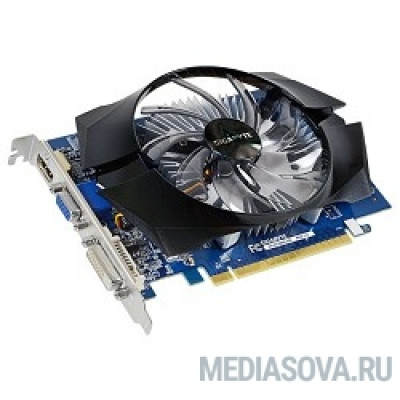 Видеокарта Gigabyte GV-N730D5-2GI (V2.0) GT730, 2Gb, 64bit, PCI-E, GDDR5, D-Sub, DVI, HDMI RTL