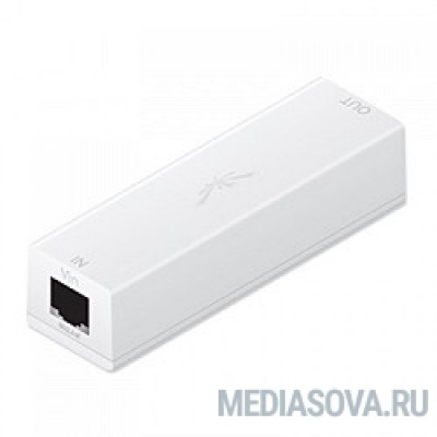  UBIQUITI INS-3AF-I-G Гигабитный PoE-преобразователь, внутренний, 48 В 802.3af в 24 В, 2х 1G RJ45