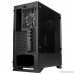  Корпус ZALMAN S5 Black, без БП, боковое окно (закаленное стекло), черный,  ATX