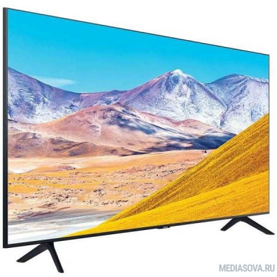  Samsung 55” UE55TU8000UXRU Ultra HD Smart TV, Wi-Fi, Voice, PQI 2100, DVB-T2/C/S2, Bluetooth, CI+(1.4), 20W, 3HDMI,  черный