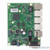  MikroTik RB450Gx4 Плата для роутеров, 716 МГц (4 ядра), 5х 1G RJ45, microSD, RS232
