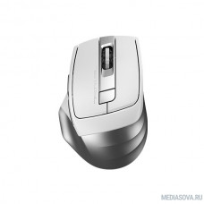 Мышь A4 Fstyler FB35 белый/серый оптическая (2000dpi) беспроводная BT/Radio USB (6but) 1379900
