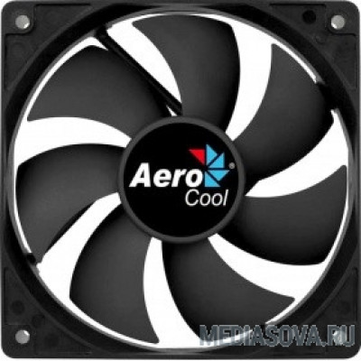  Fan Aerocool Force 12 / 120mm/ 3pin+4pin/ Black