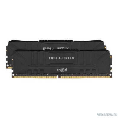 Оперативная память  Crucial DDR4 DIMM 16GB Kit 2x8Gb BL2K8G24C16U4B PC4-19200, 2400MHz, CL16, Ballistix RGB