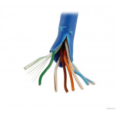 5bites Express US5525-305B(BL) Кабель  UTP / SOLID / 5E / 24AWG / 100% COPPER / PVC / BLUE / 305M