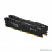 Оперативная память  Kingston DDR4 DIMM 32GB Kit 2x16Gb HX424C15FB3K2/32 PC4-19200, 2400MHz, CL15, HyperX Fury Black 
