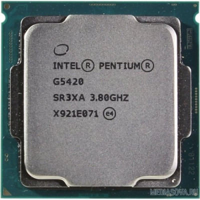  Процессор CPU Intel Pentium Gold G5420 Coffee Lake OEM 3.8ГГц, 4МБ, Socket1151v2