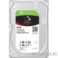 8TB Seagate IronWolf (ST8000VN004) SATA 6.0Gb/s, 7200 rpm, 256mb buffer, 3.5