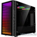  GameMax [Abyss ITX] без БП (Черн., Mini-ITX, зак.стекло,USB3.0, 2*120мм вент+пульт)