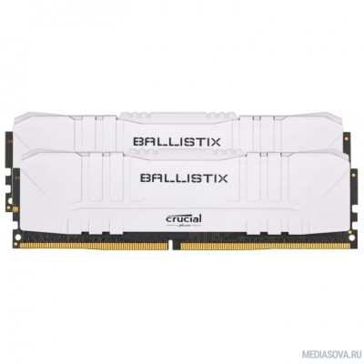 Оперативная память  Crucial DDR4 DIMM 32GB Kit 2x16Gb BL2K16G26C16U4W PC4-21300, 2666MHz, Ballistix RGB