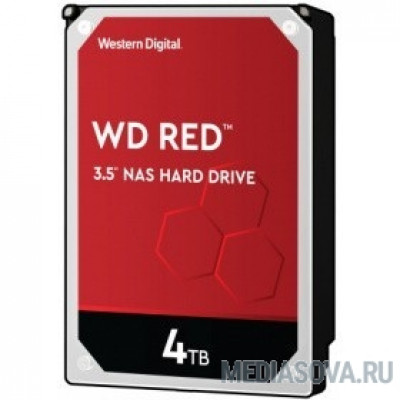 Жесткий диск 4TB WD Red (WD40EFAX) Serial ATA III, 5400- rpm, 256Mb, 3.5