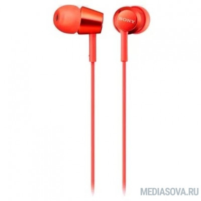  Sony MDREX155R  красный вкладыши