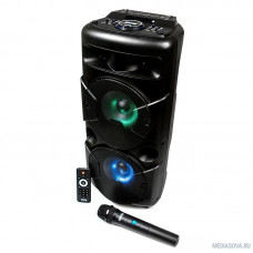 Dialog Oscar AO-20 - акустические колонки 1.0, 30W RMS,  беспроводной микрофон, BT+FM+USB+SD+LED