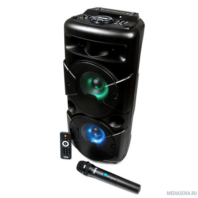  Dialog Oscar AO-20 - акустические колонки 1.0, 30W RMS,  беспроводной микрофон, BT+FM+USB+SD+LED
