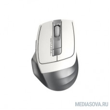 A-4Tech Мышь Fstyler FG35 silver/white optical (2000dpi) cordless USB (6but)  [1192136]