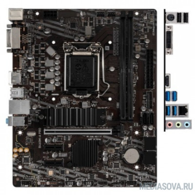 Материнская плата Материнская плата MSI B460M-A PRO / Intel B460 LGA1200 2xDDR4-2933 6xSATA 1xM.2 DVI-D HDMI / mATX