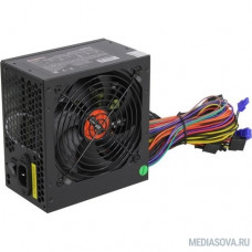Exegate EX282072RUS Блок питания 550W ExeGate 550PPE, ATX, black, APFC, 12cm, 24p+(4+4)p PCI-E, 3*IDE, 5*SATA, FDD