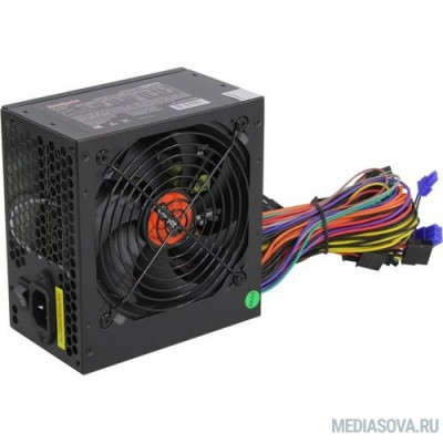 Блок питания Exegate EX282072RUS Блок питания 550W ExeGate 550PPE, ATX, black, APFC, 12cm, 24p+(4+4)p PCI-E, 3*IDE, 5*SATA, FDD