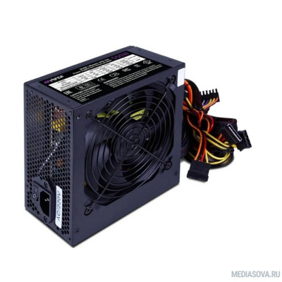 Блок питания HIPER Блок питания HPB-550RGB (ATX 2.31, 550W, ActivePFC, RGB 140mm fan, Black) BOX