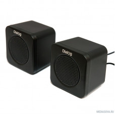 Dialog Colibri AC-01UP BLACK акустические колонки 2.0, 1W RMS, черные, питание от USB