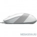  A-4Tech Мышь FStyler FM10  WHITE белый/серый оптическая (1000dpi) USB [1147676]