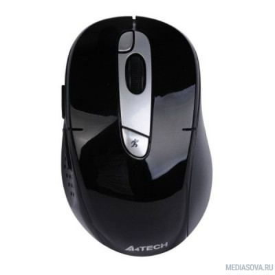  A4Tech V-Track G11-570FX-1 черный/серебристый оптическая (2000dpi) беспроводная USB (6but) мышь [873691]
