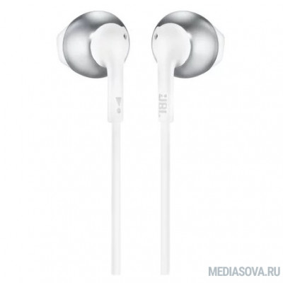  JBL T205 1.2м серебристый матовый проводные [JBLT205CRM]