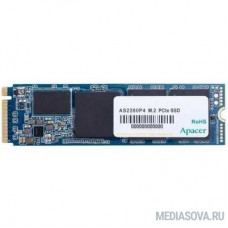 M.2 2280 256GB Apacer AS2280P4 Client SSD AP256GAS2280P4-1 PCIe Gen3x4 with NVMe, 1800/1100, IOPS 150/240K, MTBF 1.5M, 3D TLC, 437TBW, 1.56DWPD, RTL (918239)