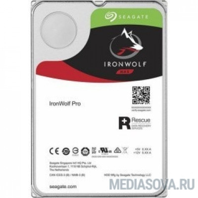 Жесткий диск 4TB Seagate Ironwolf Pro (ST4000NE001) SATA 6.0Gb/s, 7200 rpm, 128mb buffer, 3.5