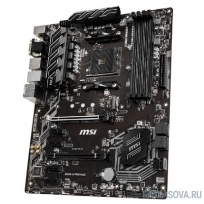 Материнская плата MSI B450-A PRO MAX RTL Socket AM4, AMD B450, 4DDR4, 2 слота 16x PCI-E, Dsub+DVI+HDMI