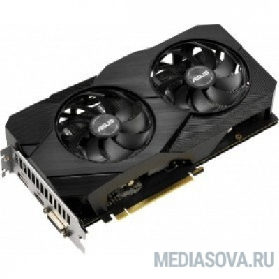 Видеокарта Видеокарта Asus PCI-E DUAL-GTX1660S-6G-EVO nVidia GeForce GTX 1660SUPER 6144Mb 192bit GDDR6 1530/14002 DVIx1/HDMIx1/DPx1/HDCP Ret