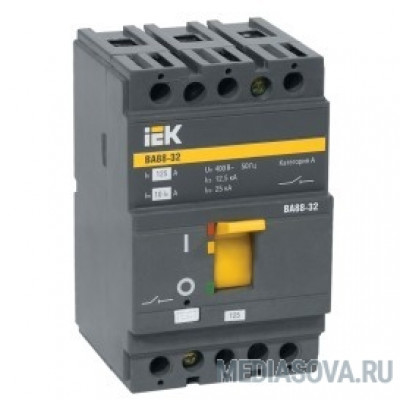  Iek SVA10-3-0063 Авт. выкл. ВА88-32  3Р  63А  25кА  ИЭК