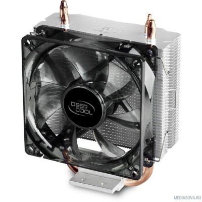  Cooler Deepcool GAMMAXX200 V2 Soc-FM2+/AM2+/AM3+/AM4/1150/1151/1155/ 4-pin 18-24dB Al+Cu 100W 326gr Ret
