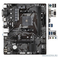 Материнская плата Gigabyte A520M S2H Soc-AM4 AMD A520 2xDDR4 mATX AC`97 8ch(7.1) GbLAN RAID+VGA+DVI+HDMI