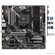 Материнская плата MSI MAG B550M BAZOOKA Soc-AM4 AMD B550 4xDDR4 mATX AC`97 8ch(7.1) GbLAN RAID+HDMI+DP