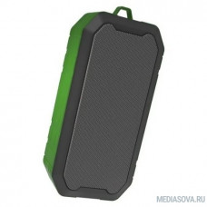 RITMIX SP-350B green 5 Вт, 40 мм 4 Ом, Bluetooth: 4.2, FM-радио, AUX, USB, microSD, IP5, 1200 мАч, microUSB DC 5В 1A, пластик, зеленый