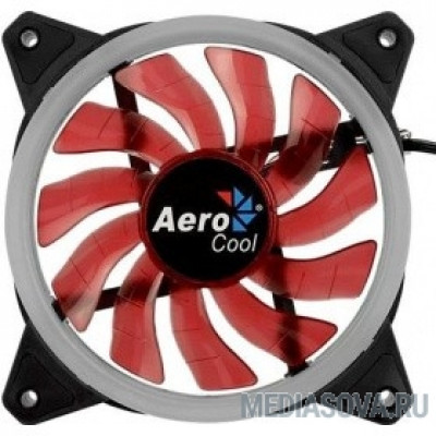  Fan Aerocool Rev Red / 120mm/ 3pin+4pin/ Red led
