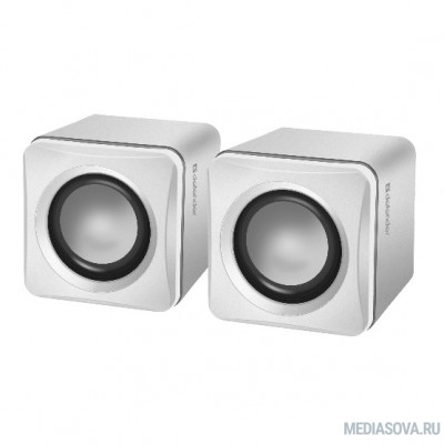  Defender SPK 33 белый, 5 Вт, питание от USB
