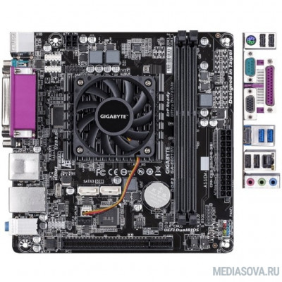 Материнская плата Gigabyte GA-E6010N 2xDDR3 mini-ITX AC`97 8ch(7.1) GbLAN+VGA+HDMI