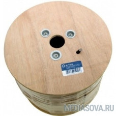 5bites Express US5525-305B(P)E UTP/SOLID/5E/24AWG/COPPER/PVC+PE/BLACK/OUTDOOR/DRUM/305M