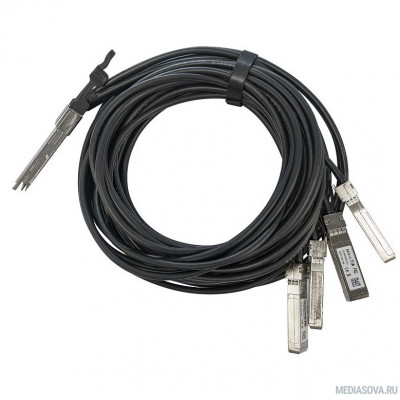  MikroTik Q+BC0003-S+ QSFP+ 40G break-out cable to 4x10G 3m 0C +70C