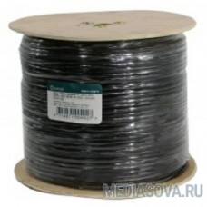 5bites Express FS6575-305BPE FTP/SOLID/6CAT/23AWG/COPPER/PE/BLACK/OUTDOOR/DRUM/305M